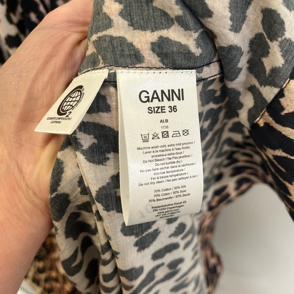 Ganni Leopard Dress - Picture 4 of 9